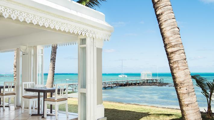 View from Restaurant - Hotel tropical Attitude Mauritius
